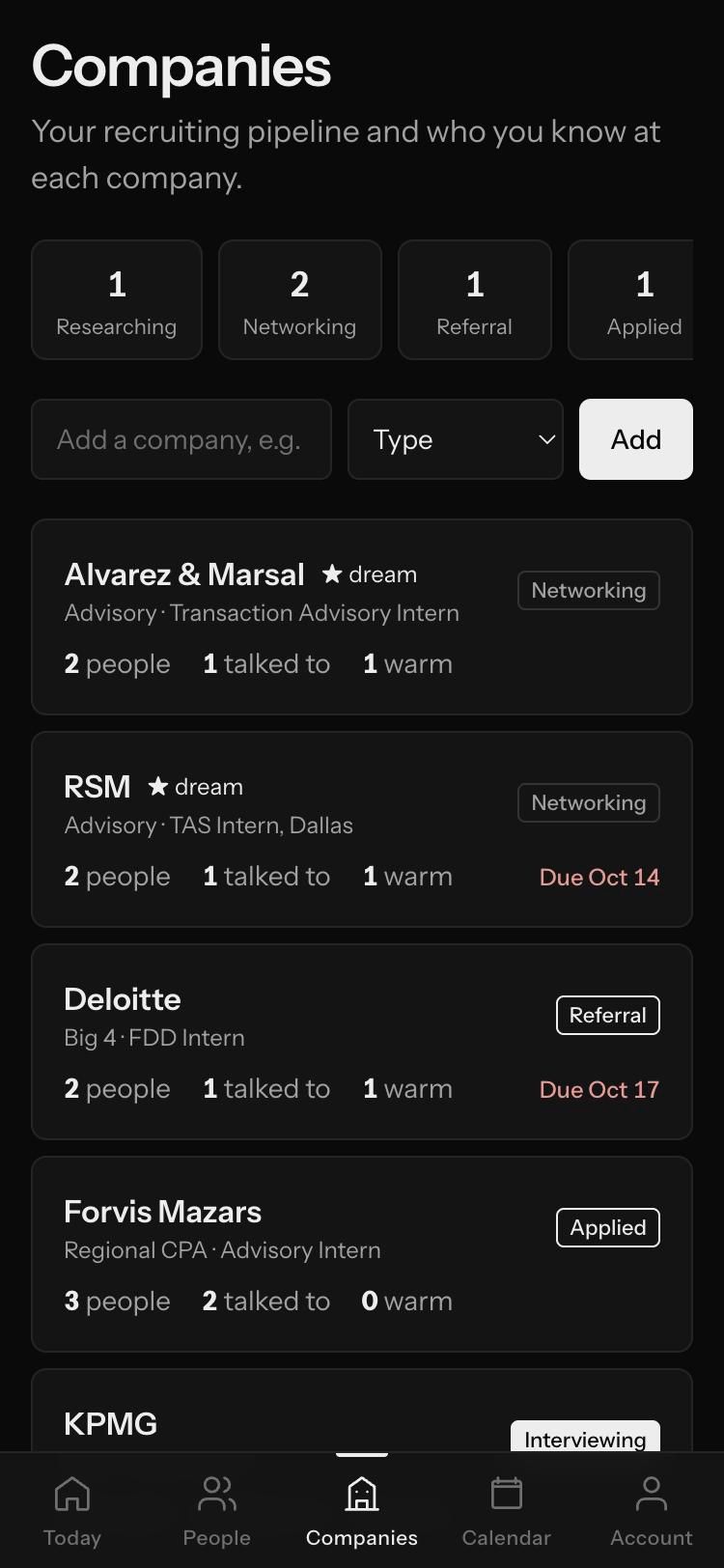Orbit in dark mode